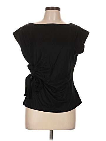 Olivia Grey Short Sleeve Top (view 1)