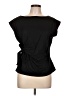 Olivia Grey Black Short Sleeve Top Size L - photo 1
