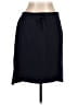 DKNY Solid Blue Black Casual Skirt Size L - photo 1