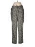 Joe Fresh 100% Polyester Print Gold Casual Pants Size M - photo 1