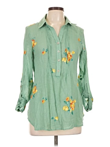 Figueroa & Flower 3/4 Sleeve Blouse (view 1)
