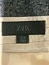 Zara Stripes Tan Khaki Shorts Size S - photo 3