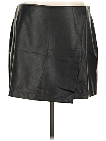 Old Navy Faux Leather Skirt (view 1)
