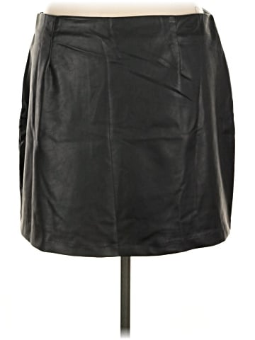 Old Navy Faux Leather Skirt (view 2)