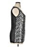 Peter Nygard Silver Sleeveless Top Size XL (estimated) - photo 4