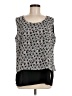 Milano 100% Polyester Black Sleeveless Blouse Size L - photo 1