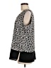 Milano 100% Polyester Black Sleeveless Blouse Size L - photo 5