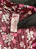 Justice Floral Burgundy Dress Size S (kids) - photo 3