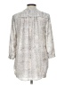Violet & Claire 100% Polyester Silver 3/4 Sleeve Blouse Size L - photo 2