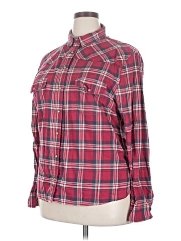 Jachs Girlfriend Long Sleeve Button-Down Shirt (view 1)