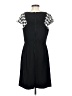 Alyx 100% Polyester Houndstooth Black Casual Dress Size 8 - photo 2