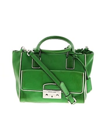 MICHAEL Michael Kors Leather Satchel (view 1)