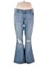 Hollister Hearts Blue Jeans Size 19R - photo 1