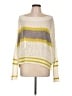 Free People Color Block Yellow Pullover Sweater Size L - photo 1