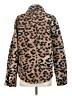 Volcom 100% Polyester Animal Print Brown Faux Fur Jacket Size XS - photo 2