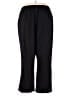 Catherines Solid Black Active Pants Size 5X (estimated) - photo 2
