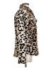 Volcom 100% Polyester Animal Print Brown Faux Fur Jacket Size XS - photo 4