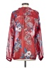 Kut from the Kloth 100% Polyester Red 3/4 Sleeve Blouse Size M - photo 2