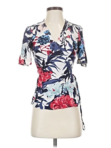 Lucky Brand Short Sleeve Blouse (view 1)