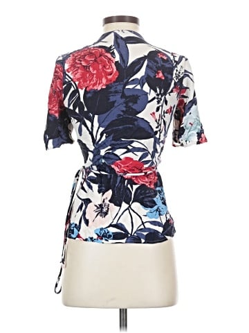 Lucky Brand Short Sleeve Blouse (view 2)
