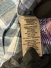 Soft Surroundings 100% Cotton Plaid Blue 3/4 Sleeve Button-Down Shirt Size XL - photo 8