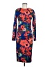Wilster Print Blue Cocktail Dress Size M - photo 1