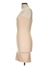 Assets Solid Tan Cocktail Dress Size L - photo 5