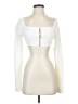 Isalis Ivory Long Sleeve Top Size S - photo 1