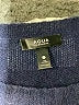 Aqua 100% Cashmere Stars Blue Cashmere Pullover Sweater Size M - photo 7