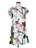 Ali Ro Graphic Gray Casual Dress Size 2 - photo 1