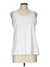 Columbia 100% Polyester White Sleeveless T-Shirt Size L - photo 1