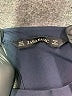 Zara Basic 100% Polyester Solid Blue Jumpsuit Size M - photo 4