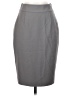 Ann Taylor Solid Gray Wool Skirt Size 0 - photo 1