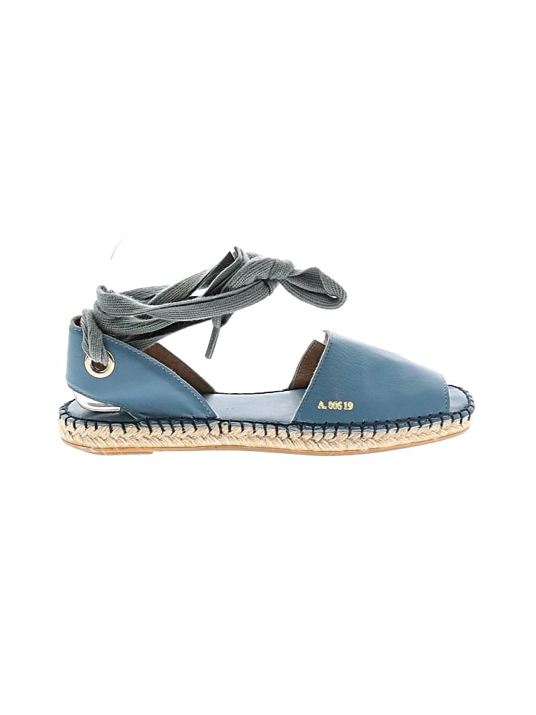 Pre-owned Assorted Brands Sandals In Blue