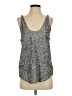 IRO 100% Viscose Silver Sleeveless Top Size EU (FR) 34 / US 2 - photo 1