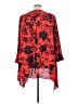 Denim 24/7 100% Polyester Red Long Sleeve Blouse Size 24W - photo 2