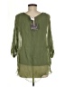 Lola Green 3/4 Sleeve Blouse Size M - photo 2