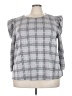 Cato Gray 3/4 Sleeve Blouse Size 26-28W - photo 1