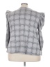 Cato Gray 3/4 Sleeve Blouse Size 26-28W - photo 2