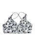Helen Jon Print Blue Swimsuit Top Size L - photo 1