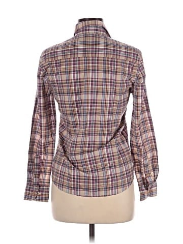 Diane von Furstenberg Long Sleeve Button-Down Shirt (view 2)