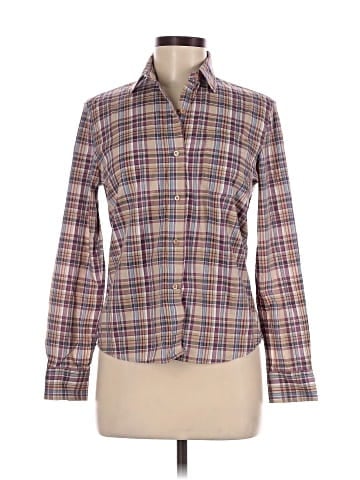 Diane von Furstenberg Long Sleeve Button-Down Shirt (view 1)