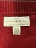 Lucky Brand Burgundy Pullover Sweater Size M - photo 7