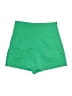 Zara Solid Green Shorts Size XS - photo 1