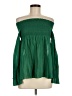 Maje 100% Cotton Green 3/4 Sleeve Blouse Size Med (2) - photo 1