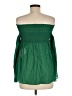 Maje 100% Cotton Green 3/4 Sleeve Blouse Size Med (2) - photo 2