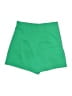 Zara Solid Green Shorts Size XS - photo 2