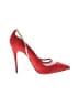BCBGMAXAZRIA 100% Leather Red Heels Size 8 - photo 1