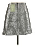 H&M Metallic Silver Formal Skirt Size 2 - photo 2
