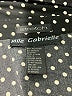 Mlle Gabrielle Polka Dots Black Casual Dress Size S - photo 7